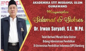 Dr Irwan Suryadi SE M